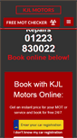 Mobile Screenshot of kjlmotors.co.uk